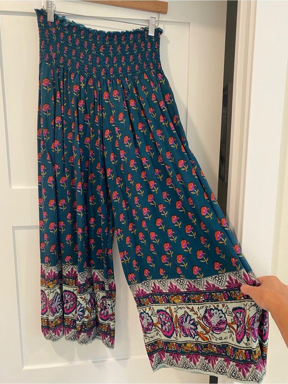NATURAL LIFE Boho Wide-Leg Palazzo Pants - Picture 4 of 5